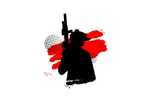 Download Silhouette Soldier or Army Poster Design - Poster design Collection