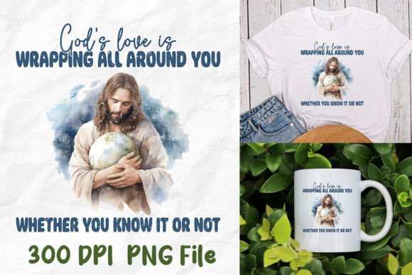 Download God's Love is Wrapping All Around You - All around Collection