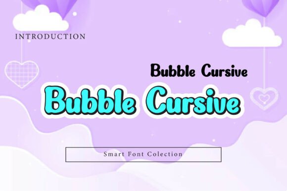 Download Bubble Cursive - Bubble Collection