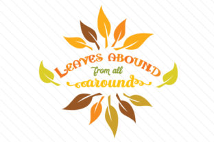 Download Leaves Abound from All Around - All around Collection