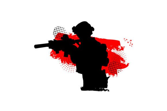 Download Silhouette Soldier or Army Poster Design - Poster design Collection