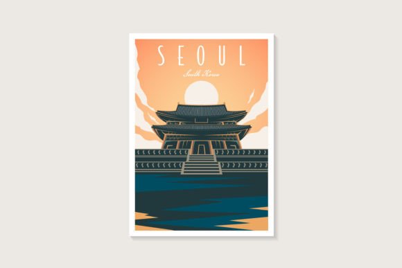 Download Seoul South Korea Poster Design - Premium Bundle