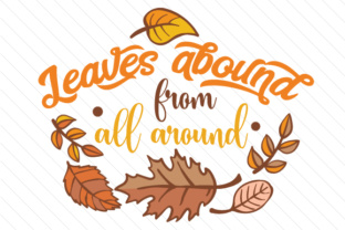 Download Leaves Abound from All Around - All around Collection